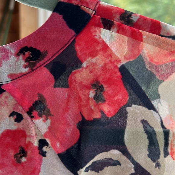 CAbi lined tunic length long sleeve blouse - Picture 3 of 9